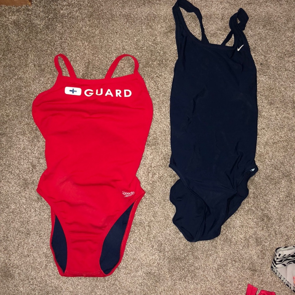 One piece bathing suit